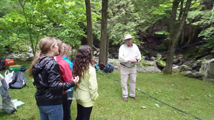 Pêche en herbe, photo 1 (COBARIC, le 6 juin 2012)