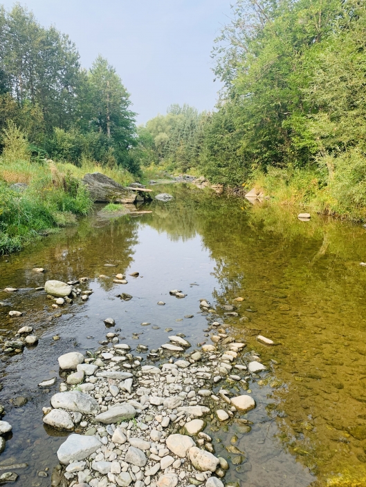 Rivière des Fermes, août 2021