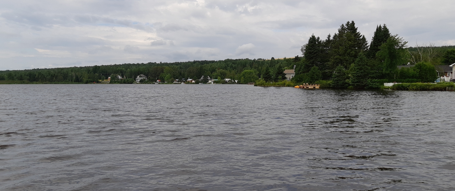 Vue sur le lac Jolicoeur